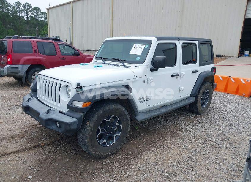 Photo 2 of 2019 Jeep Wrangler UNLIMITED SPORT S 4X4 (VIN 1C4HJXDG1KW528291)