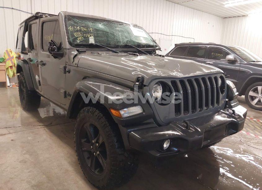 2020 Jeep Wrangler UNLIMITED SPORT ALTITUDE 4X4 (VIN 1C4HJXDG1LW350139) main photo