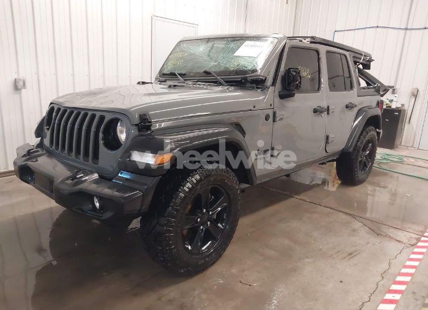 Photo 2 of 2020 Jeep Wrangler UNLIMITED SPORT ALTITUDE 4X4 (VIN 1C4HJXDG1LW350139)