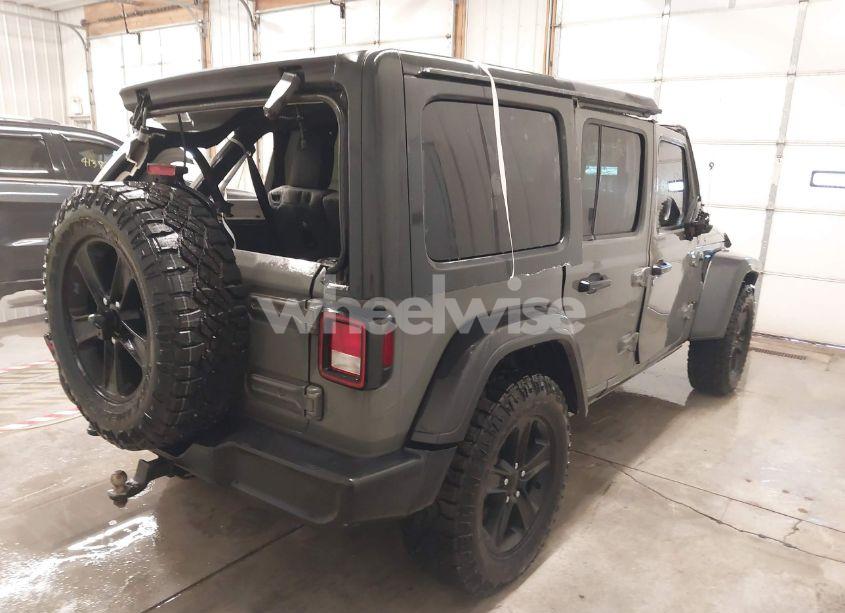 Photo 4 of 2020 Jeep Wrangler UNLIMITED SPORT ALTITUDE 4X4 (VIN 1C4HJXDG1LW350139)