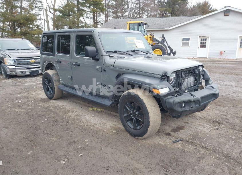 2021 Jeep Wrangler UNLIMITED SPORT ALTITUDE 4X4 (VIN 1C4HJXDG1MW603784) main photo