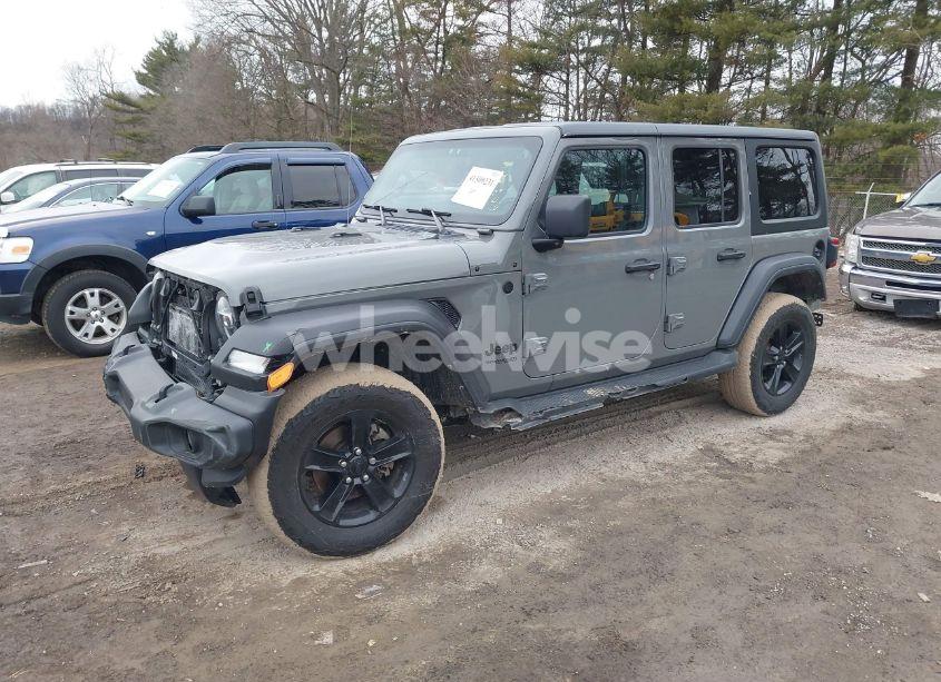 Photo 2 of 2021 Jeep Wrangler UNLIMITED SPORT ALTITUDE 4X4 (VIN 1C4HJXDG1MW603784)