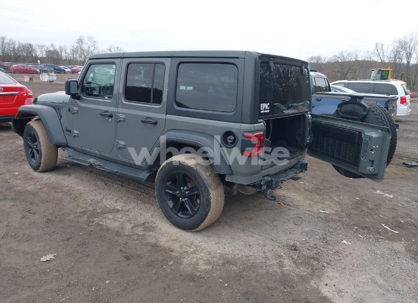 Photo 3 of 2021 Jeep Wrangler UNLIMITED SPORT ALTITUDE 4X4 (VIN 1C4HJXDG1MW603784)