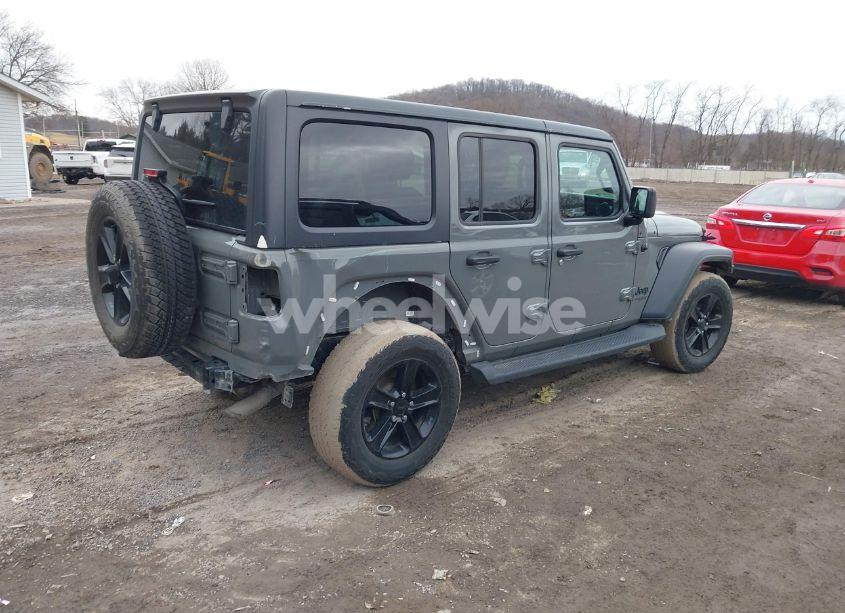 Photo 4 of 2021 Jeep Wrangler UNLIMITED SPORT ALTITUDE 4X4 (VIN 1C4HJXDG1MW603784)
