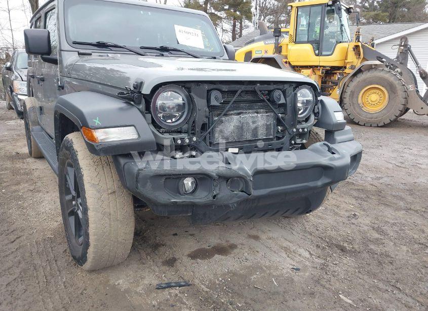 Photo 6 of 2021 Jeep Wrangler UNLIMITED SPORT ALTITUDE 4X4 (VIN 1C4HJXDG1MW603784)