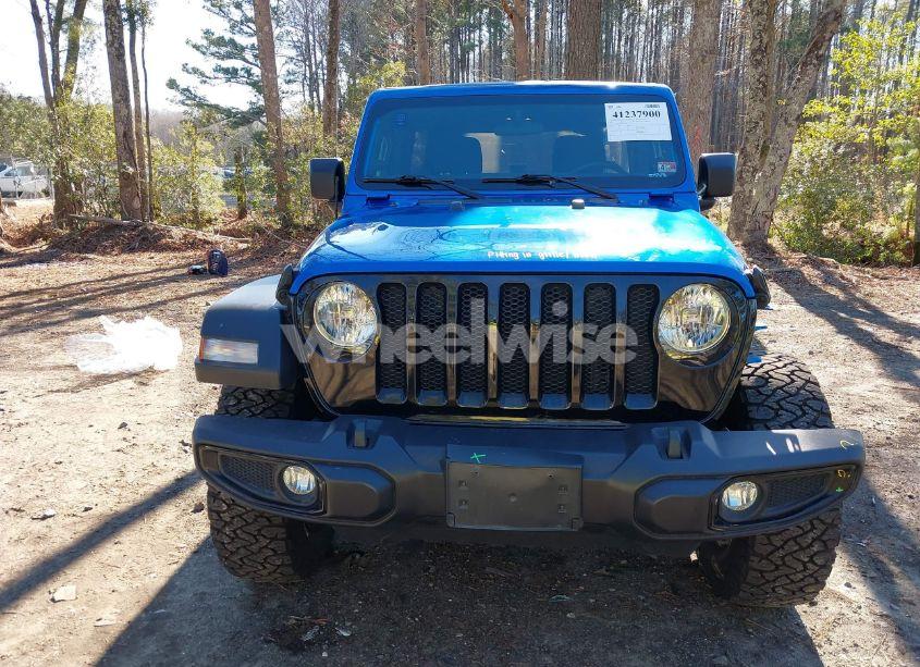 Photo 12 of 2021 Jeep Wrangler UNLIMITED WILLYS SPORT 4X4 (VIN 1C4HJXDG1MW722743)