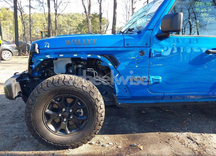 Photo 17 of 2021 Jeep Wrangler UNLIMITED WILLYS SPORT 4X4 (VIN 1C4HJXDG1MW722743)
