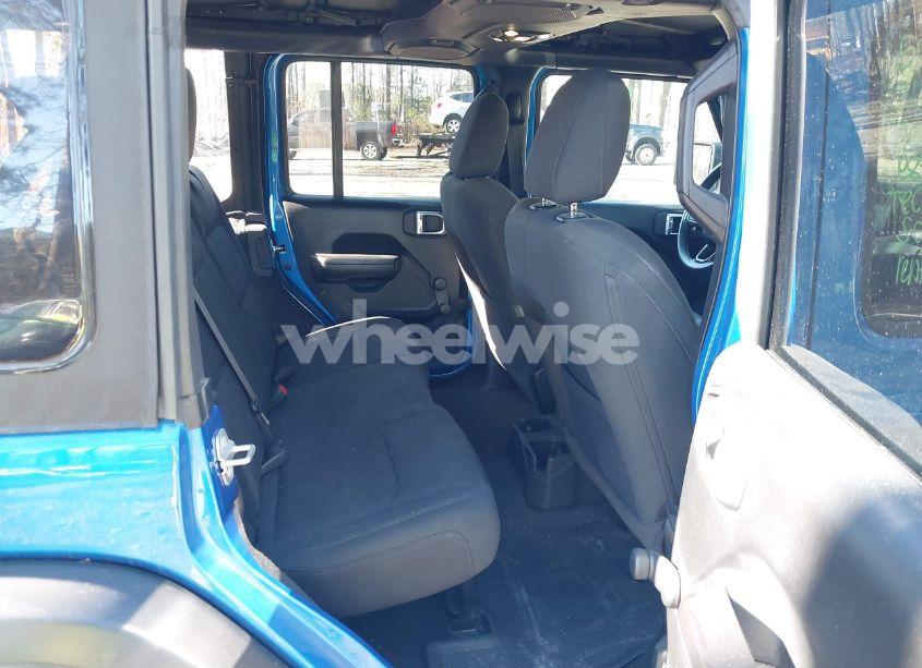 Photo 8 of 2021 Jeep Wrangler UNLIMITED WILLYS SPORT 4X4 (VIN 1C4HJXDG1MW722743)
