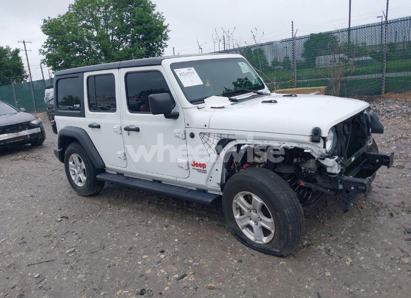 2021 Jeep Wrangler UNLIMITED SPORT S 4X4 (VIN 1C4HJXDG1MW850478) main photo