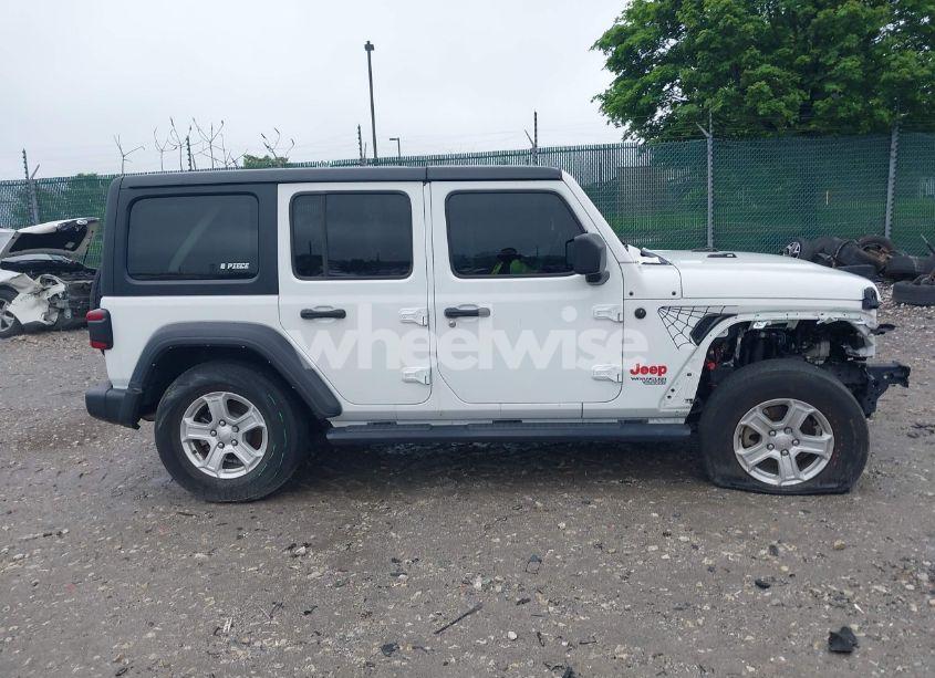 Photo 13 of 2021 Jeep Wrangler UNLIMITED SPORT S 4X4 (VIN 1C4HJXDG1MW850478)