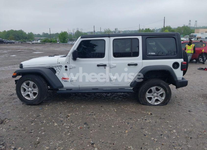 Photo 14 of 2021 Jeep Wrangler UNLIMITED SPORT S 4X4 (VIN 1C4HJXDG1MW850478)