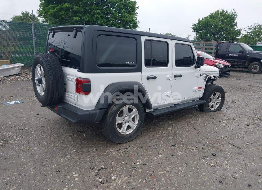 Photo 4 of 2021 Jeep Wrangler UNLIMITED SPORT S 4X4 (VIN 1C4HJXDG1MW850478)