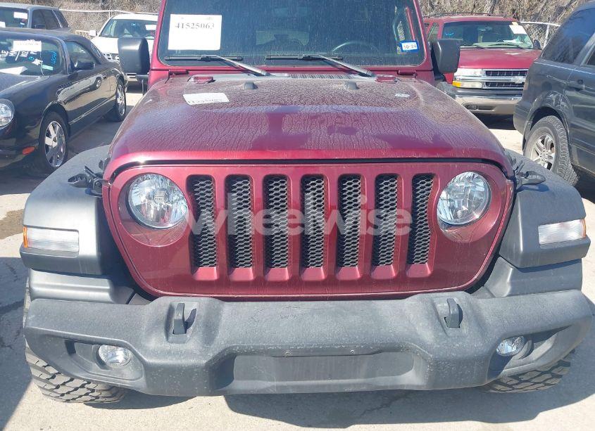 Photo 12 of 2022 Jeep Wrangler UNLIMITED SPORT S 4X4 (VIN 1C4HJXDG1NW119356)