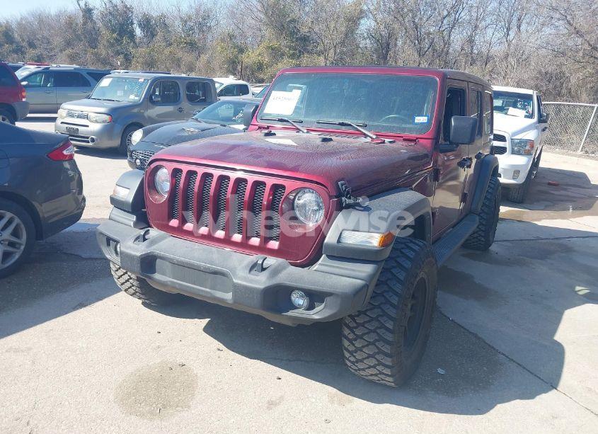 Photo 2 of 2022 Jeep Wrangler UNLIMITED SPORT S 4X4 (VIN 1C4HJXDG1NW119356)