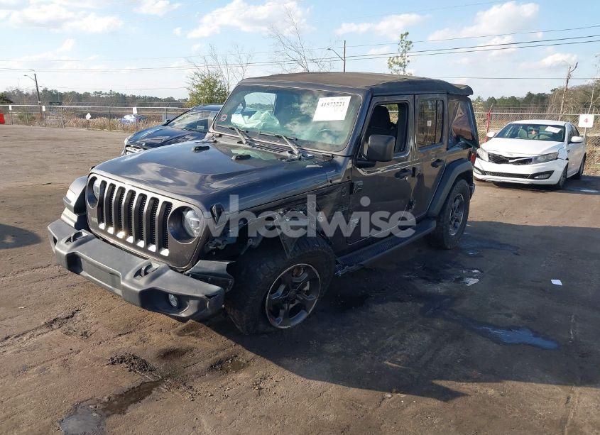 Photo 2 of 2022 Jeep Wrangler UNLIMITED SPORT S 4X4 (VIN 1C4HJXDG1NW167066)