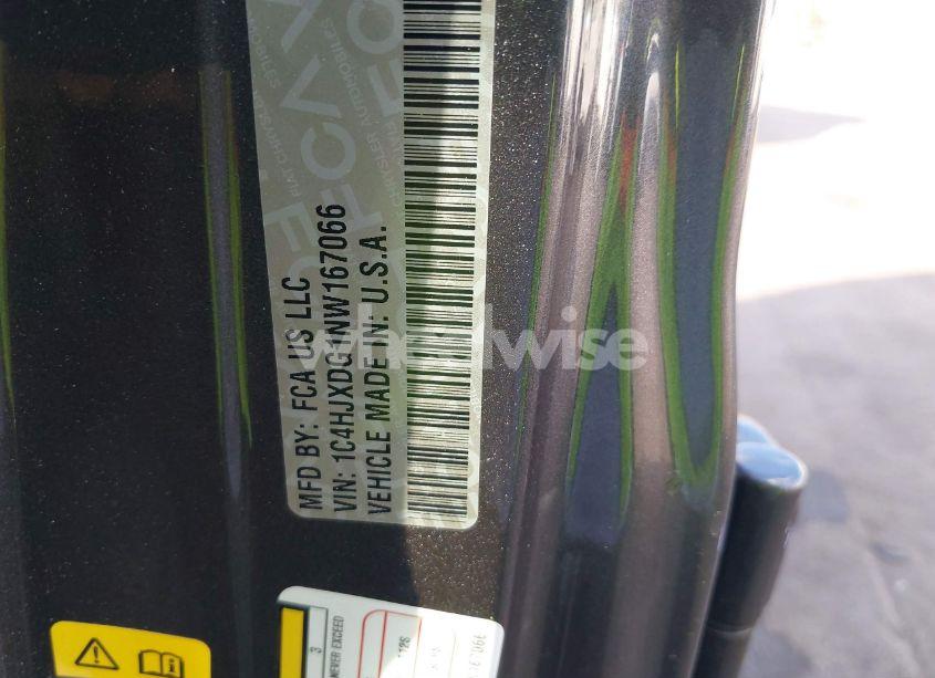 Photo 9 of 2022 Jeep Wrangler UNLIMITED SPORT S 4X4 (VIN 1C4HJXDG1NW167066)