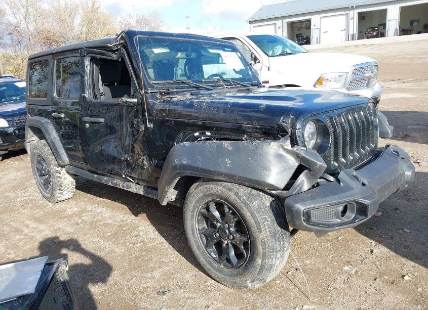 2022 Jeep Wrangler UNLIMITED WILLYS 4X4 (VIN 1C4HJXDG1NW246009) main photo