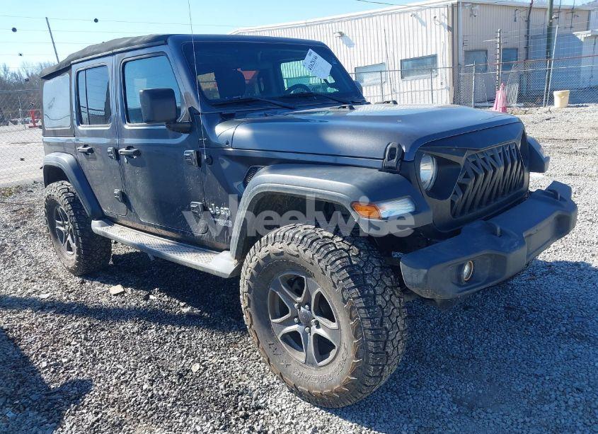 2018 Jeep Wrangler UNLIMITED SPORT S 4X4 (VIN 1C4HJXDG2JW183402) main photo