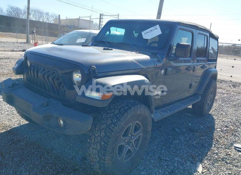 Photo 2 of 2018 Jeep Wrangler UNLIMITED SPORT S 4X4 (VIN 1C4HJXDG2JW183402)