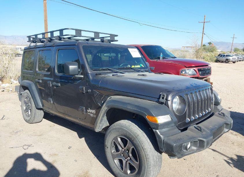 2018 Jeep Wrangler UNLIMITED SPORT S 4X4 (VIN 1C4HJXDG2JW208881) main photo