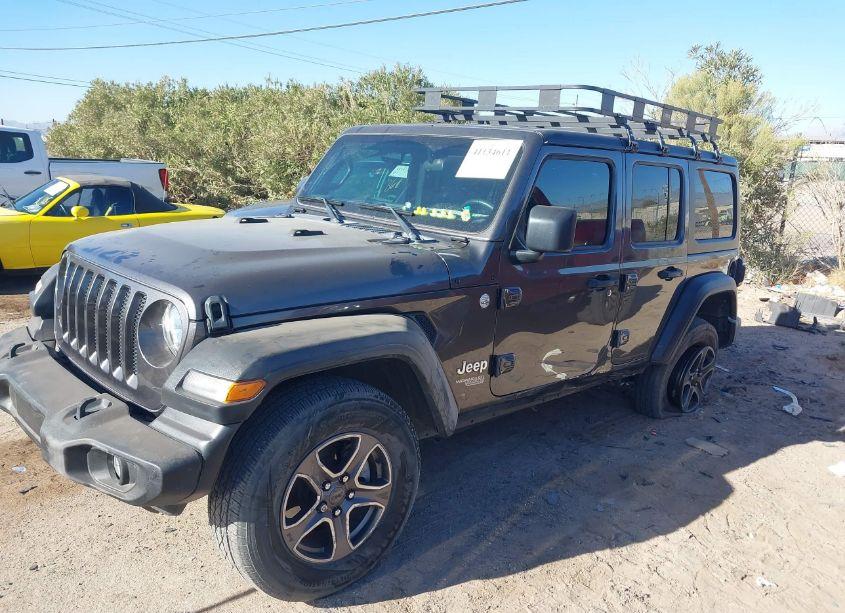 Photo 2 of 2018 Jeep Wrangler UNLIMITED SPORT S 4X4 (VIN 1C4HJXDG2JW208881)