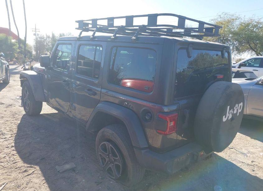 Photo 3 of 2018 Jeep Wrangler UNLIMITED SPORT S 4X4 (VIN 1C4HJXDG2JW208881)