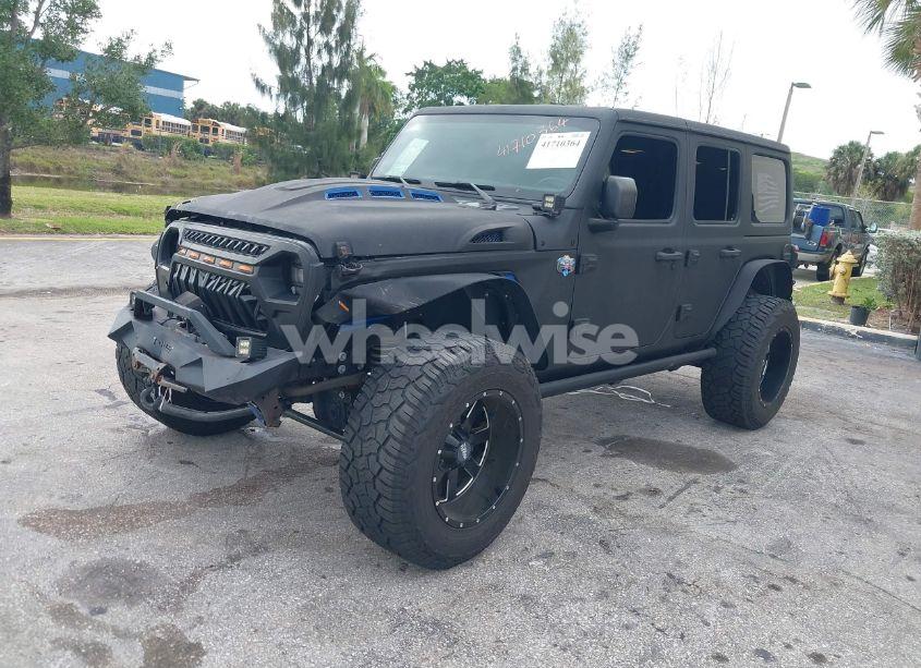 Photo 2 of 2018 Jeep Wrangler UNLIMITED SPORT S 4X4 (VIN 1C4HJXDG2JW228483)