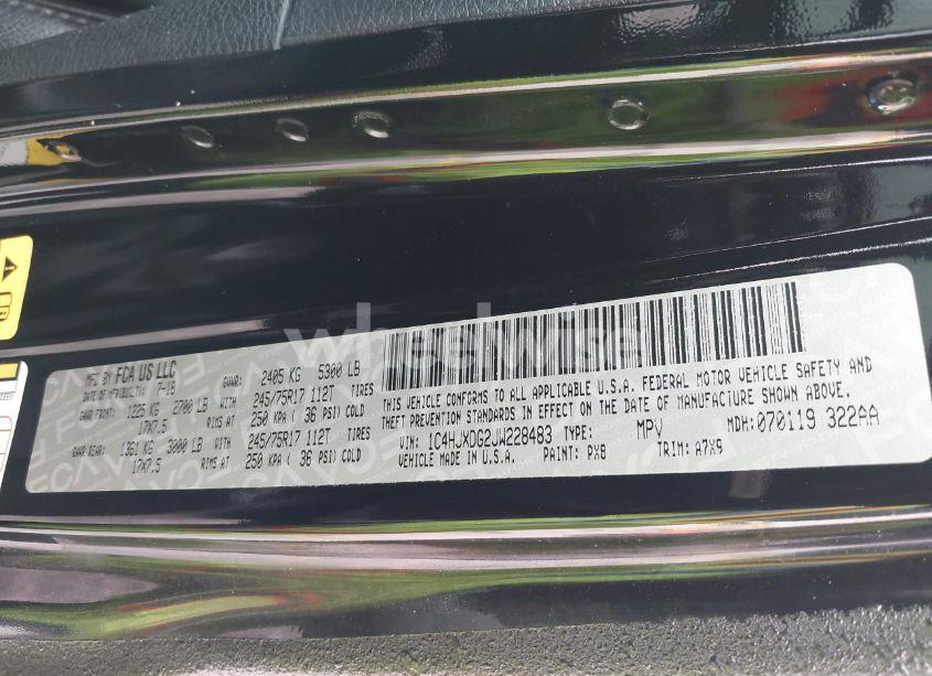 Photo 9 of 2018 Jeep Wrangler UNLIMITED SPORT S 4X4 (VIN 1C4HJXDG2JW228483)