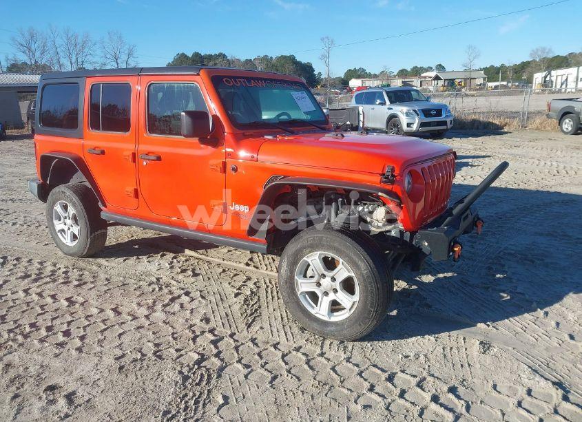 2018 Jeep Wrangler UNLIMITED SPORT S 4X4 (VIN 1C4HJXDG2JW300220) main photo