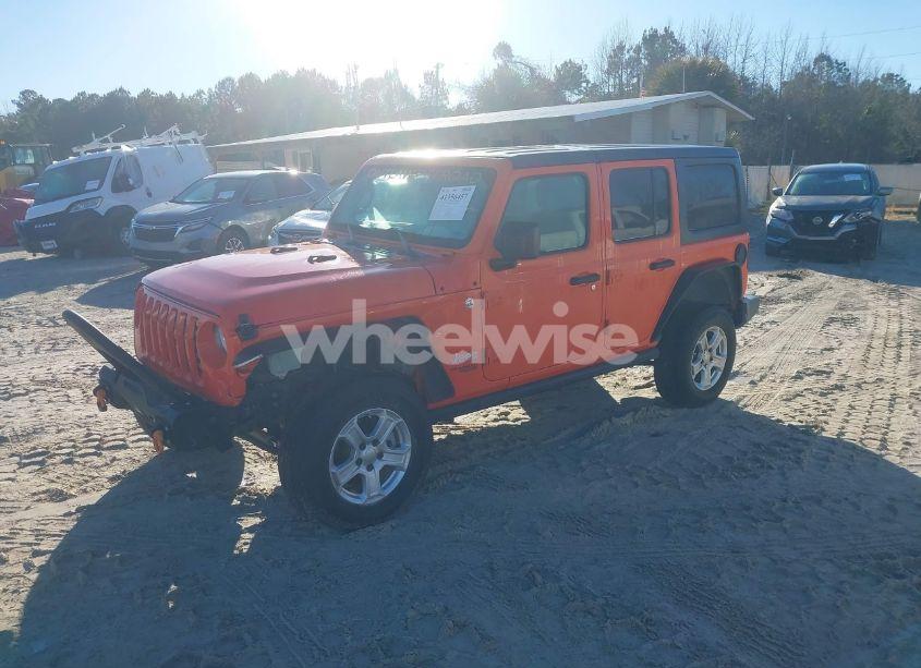 Photo 2 of 2018 Jeep Wrangler UNLIMITED SPORT S 4X4 (VIN 1C4HJXDG2JW300220)