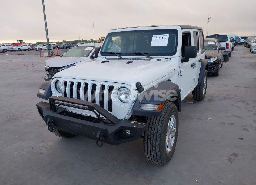 Photo 2 of 2019 Jeep Wrangler UNLIMITED SPORT S 4X4 (VIN 1C4HJXDG2KW500662)