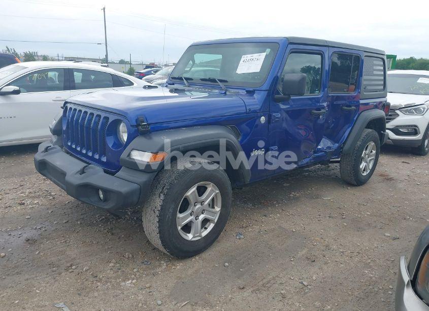 Photo 2 of 2019 Jeep Wrangler UNLIMITED SPORT S 4X4 (VIN 1C4HJXDG2KW572400)