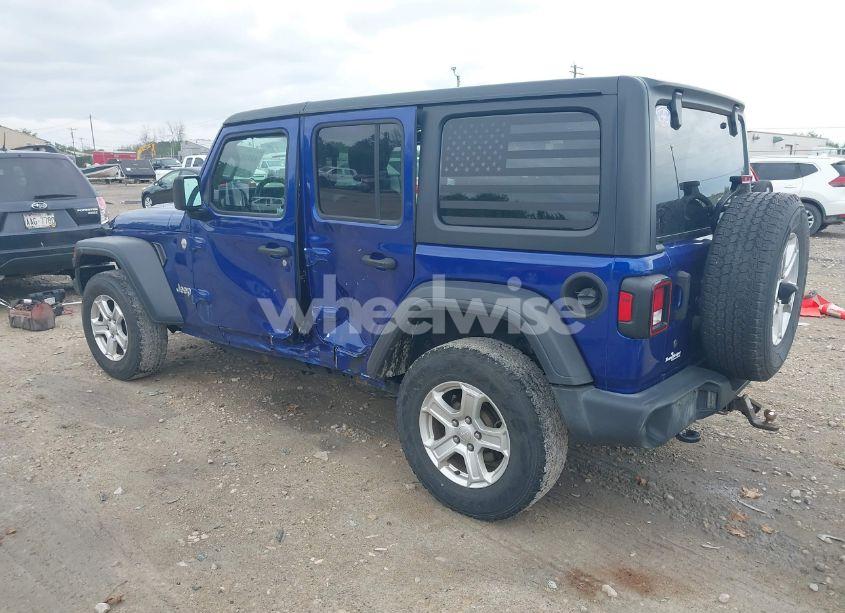 Photo 3 of 2019 Jeep Wrangler UNLIMITED SPORT S 4X4 (VIN 1C4HJXDG2KW572400)