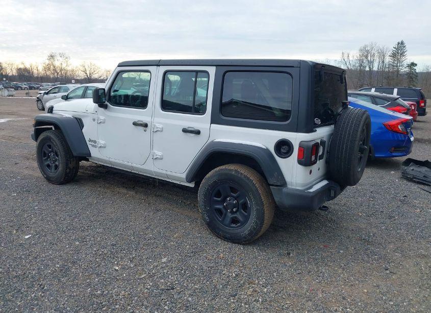 Photo 3 of 2019 Jeep Wrangler UNLIMITED SPORT 4X4 (VIN 1C4HJXDG2KW613382)