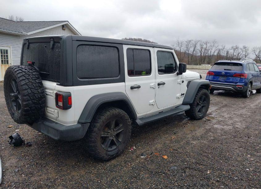 Photo 4 of 2020 Jeep Wrangler UNLIMITED SPORT ALTITUDE 4X4 (VIN 1C4HJXDG2LW187890)