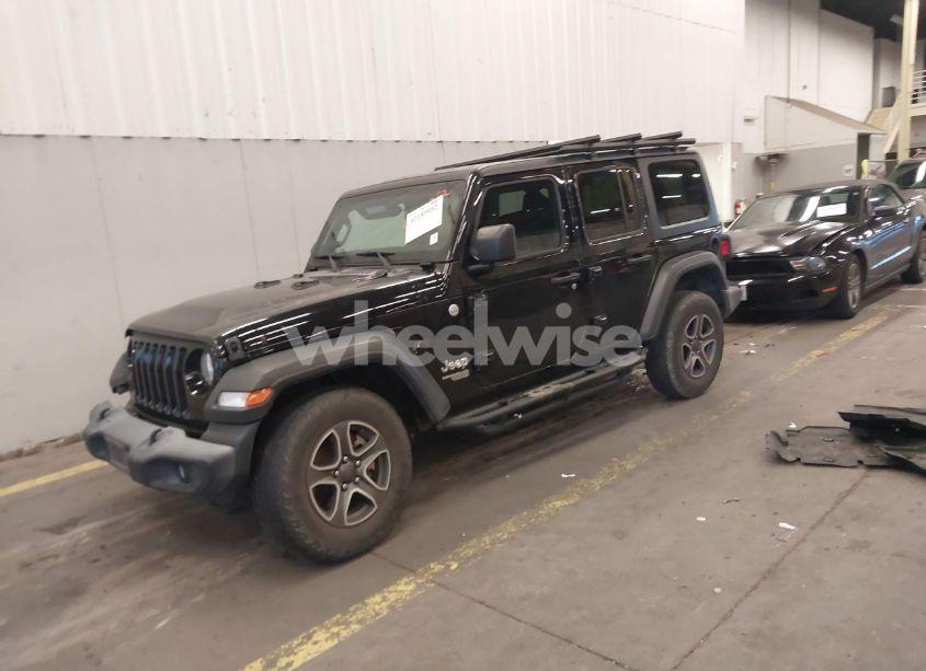 Photo 2 of 2020 Jeep Wrangler UNLIMITED SPORT S 4X4 (VIN 1C4HJXDG2LW193043)