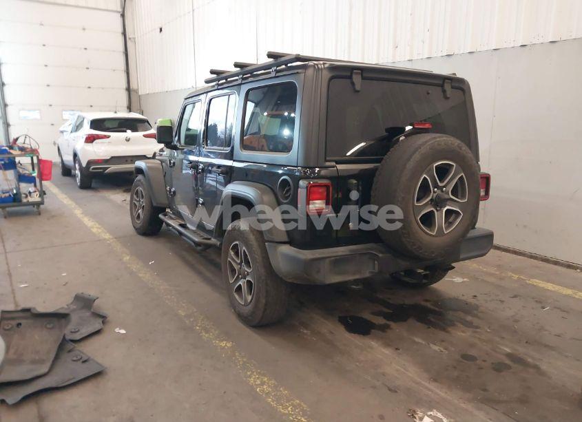 Photo 3 of 2020 Jeep Wrangler UNLIMITED SPORT S 4X4 (VIN 1C4HJXDG2LW193043)