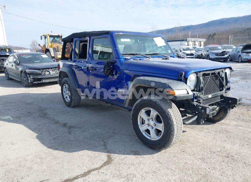 2020 Jeep Wrangler UNLIMITED SPORT S 4X4 (VIN 1C4HJXDG2LW260238) main photo