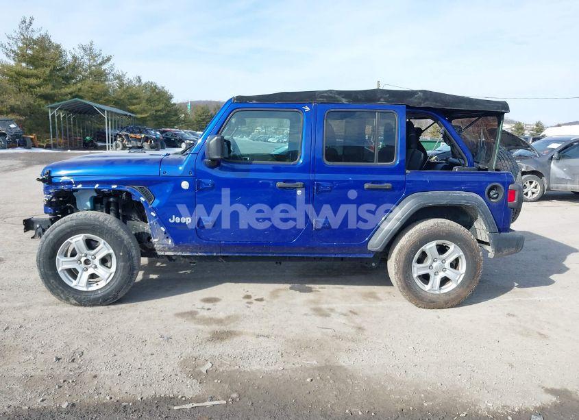 Photo 15 of 2020 Jeep Wrangler UNLIMITED SPORT S 4X4 (VIN 1C4HJXDG2LW260238)