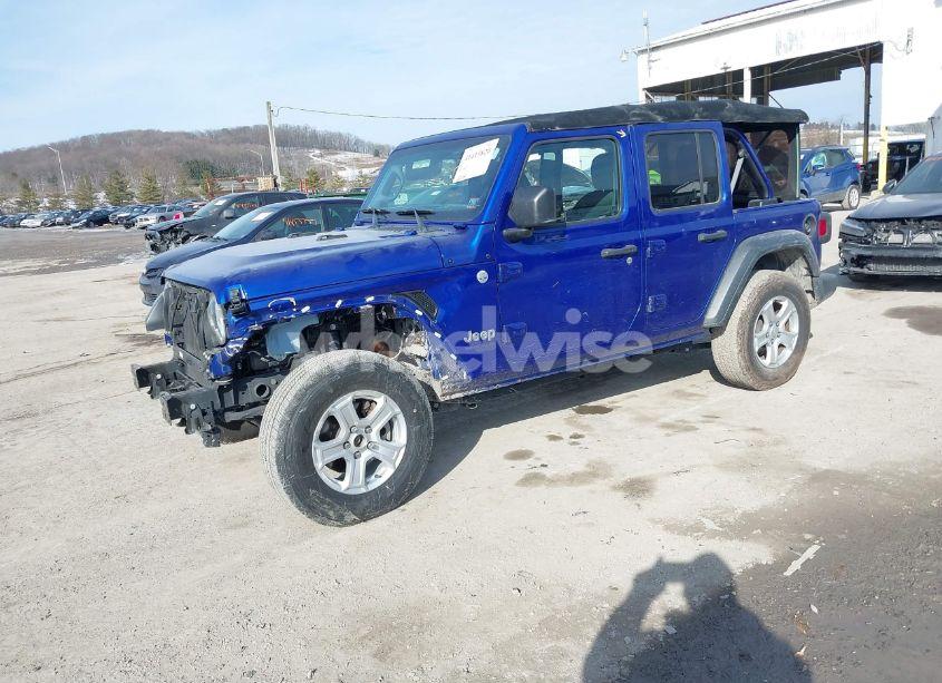 Photo 2 of 2020 Jeep Wrangler UNLIMITED SPORT S 4X4 (VIN 1C4HJXDG2LW260238)