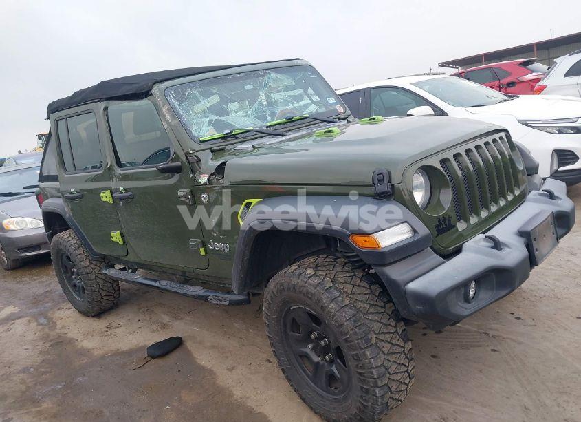 2020 Jeep Wrangler UNLIMITED SPORT 4X4 (VIN 1C4HJXDG2LW310684) main photo