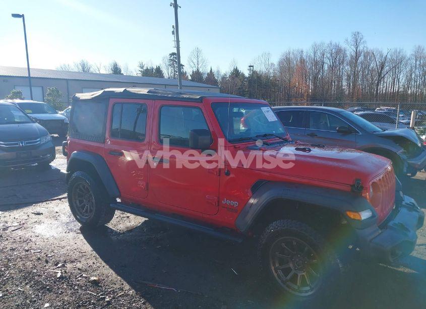 2020 Jeep Wrangler UNLIMITED SPORT 4X4 (VIN 1C4HJXDG2LW341045) main photo