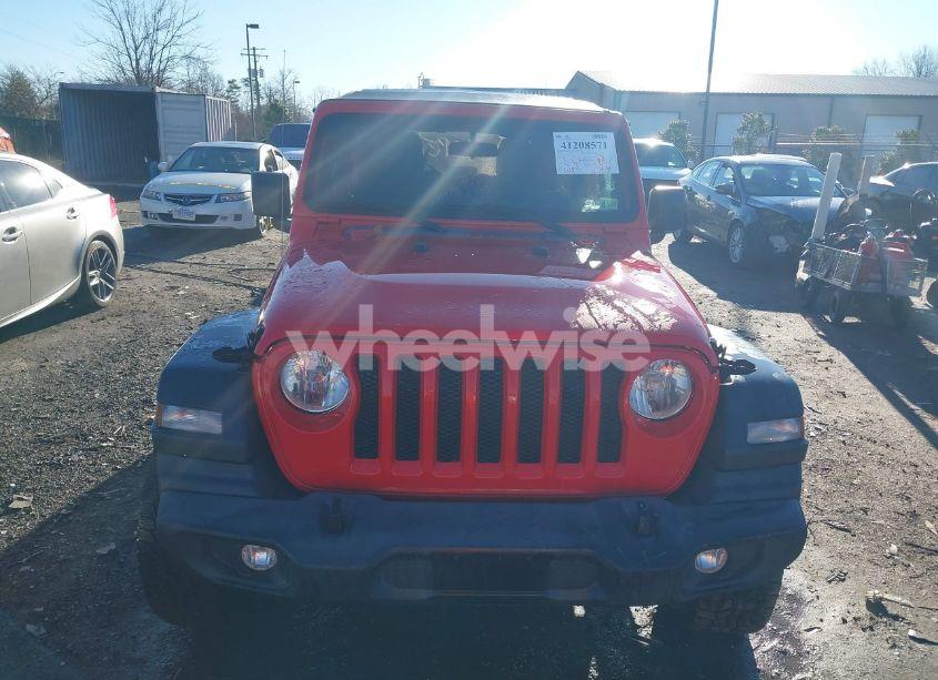 Photo 12 of 2020 Jeep Wrangler UNLIMITED SPORT 4X4 (VIN 1C4HJXDG2LW341045)