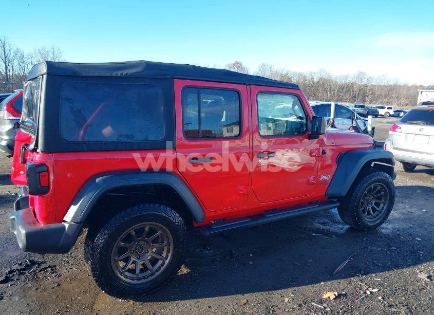 Photo 13 of 2020 Jeep Wrangler UNLIMITED SPORT 4X4 (VIN 1C4HJXDG2LW341045)