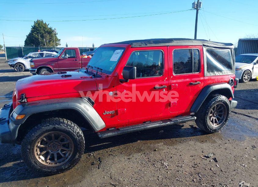Photo 14 of 2020 Jeep Wrangler UNLIMITED SPORT 4X4 (VIN 1C4HJXDG2LW341045)