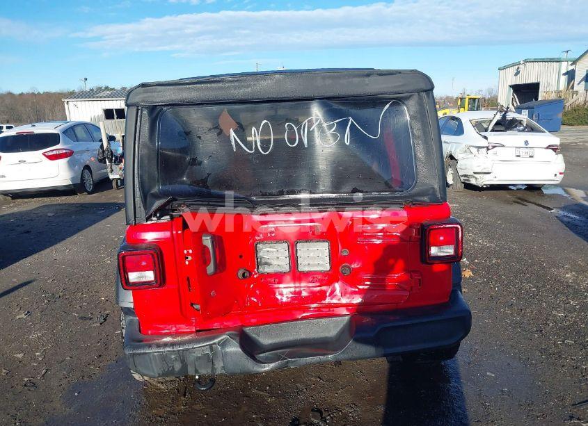 Photo 16 of 2020 Jeep Wrangler UNLIMITED SPORT 4X4 (VIN 1C4HJXDG2LW341045)