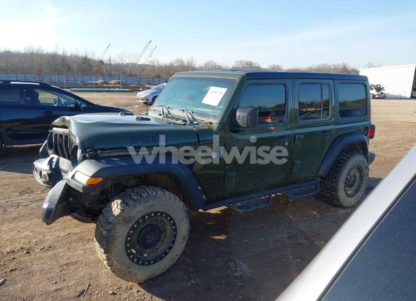 Photo 14 of 2021 Jeep Wrangler UNLIMITED WILLYS 4X4 (VIN 1C4HJXDG2MW519649)