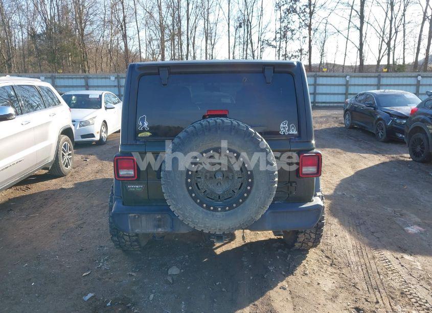 Photo 16 of 2021 Jeep Wrangler UNLIMITED WILLYS 4X4 (VIN 1C4HJXDG2MW519649)