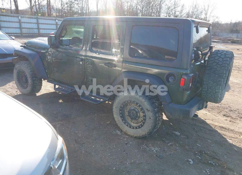 Photo 3 of 2021 Jeep Wrangler UNLIMITED WILLYS 4X4 (VIN 1C4HJXDG2MW519649)