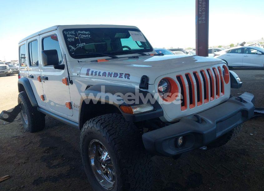 2021 Jeep Wrangler UNLIMITED ISLANDER 4X4 (VIN 1C4HJXDG2MW575235) main photo